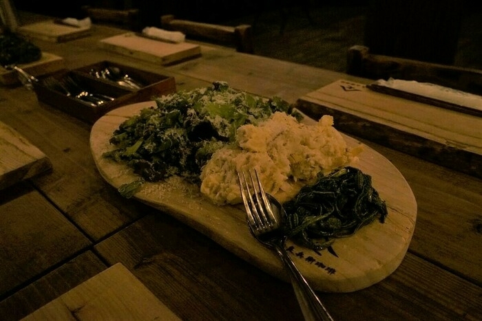 こごめを使った野沢の強度料理