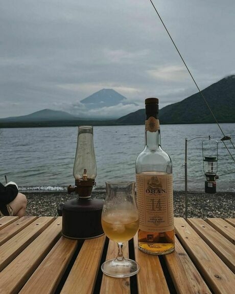 キャンプとウイスキー