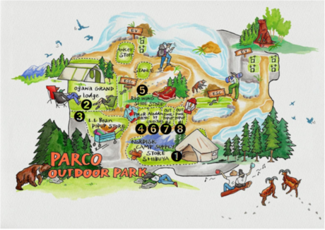 PARCO OUTODOOR PARK イメージ図
