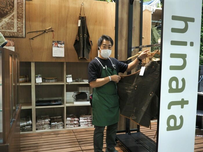 スーパースポーツゼビオ セブンパークアリオ柏店のhinataコーナー