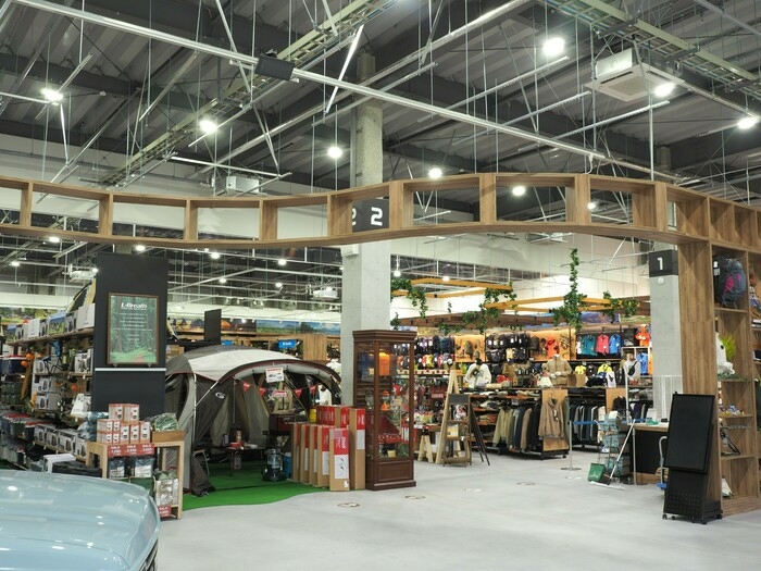 スーパースポーツゼビオ セブンパークアリオ柏店の内観