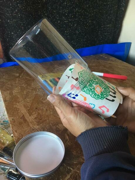 ランタン作り