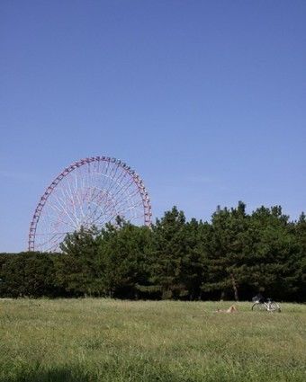 観覧車と葛西臨海公園