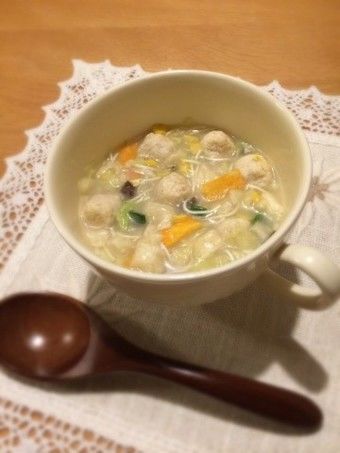 具材たっぷりCaféにゅうめん