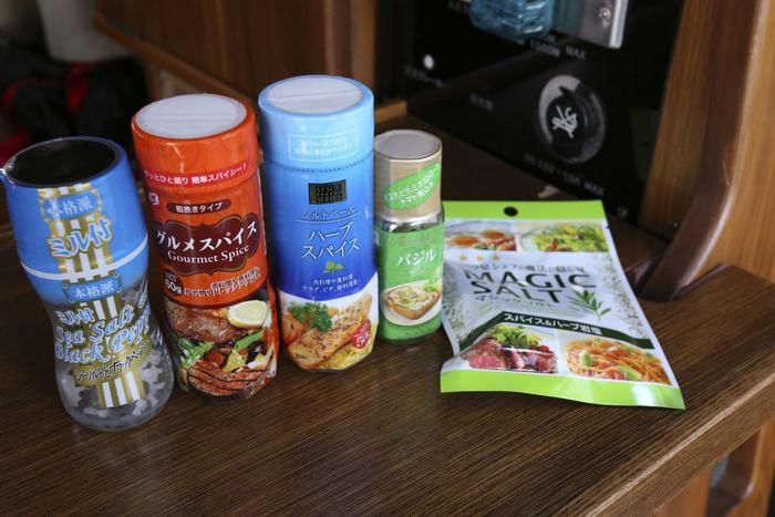 様々な調味料