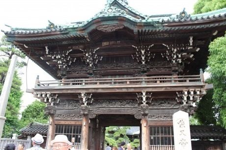 帝釈天の門構え