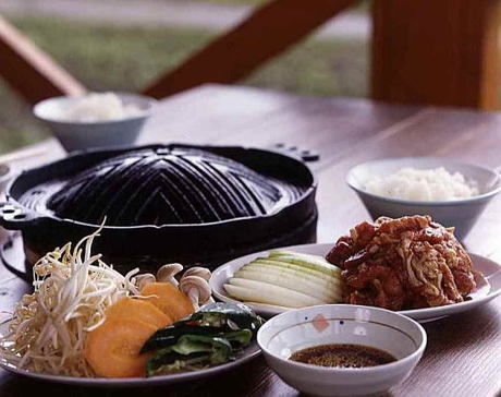 星に手のとどく丘キャンプ場で食べられるジンギスカン