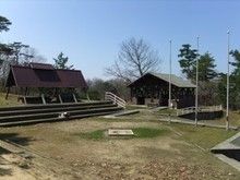 「鳥取砂丘こどもの国」のキャンプ場