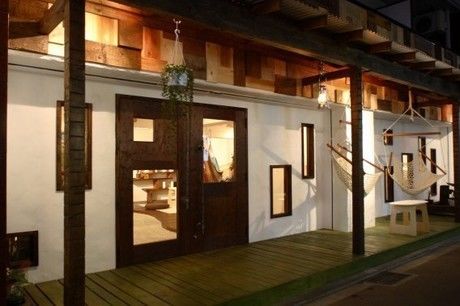 ハンモックカフェマヒカマノの店舗の外観