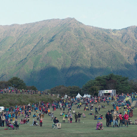 朝霧Jamの景観