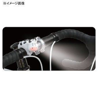 牛の形をした自転車のライト