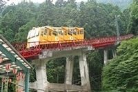 御岳山のケーブルカー