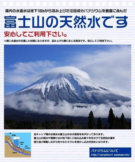 富士山の広告