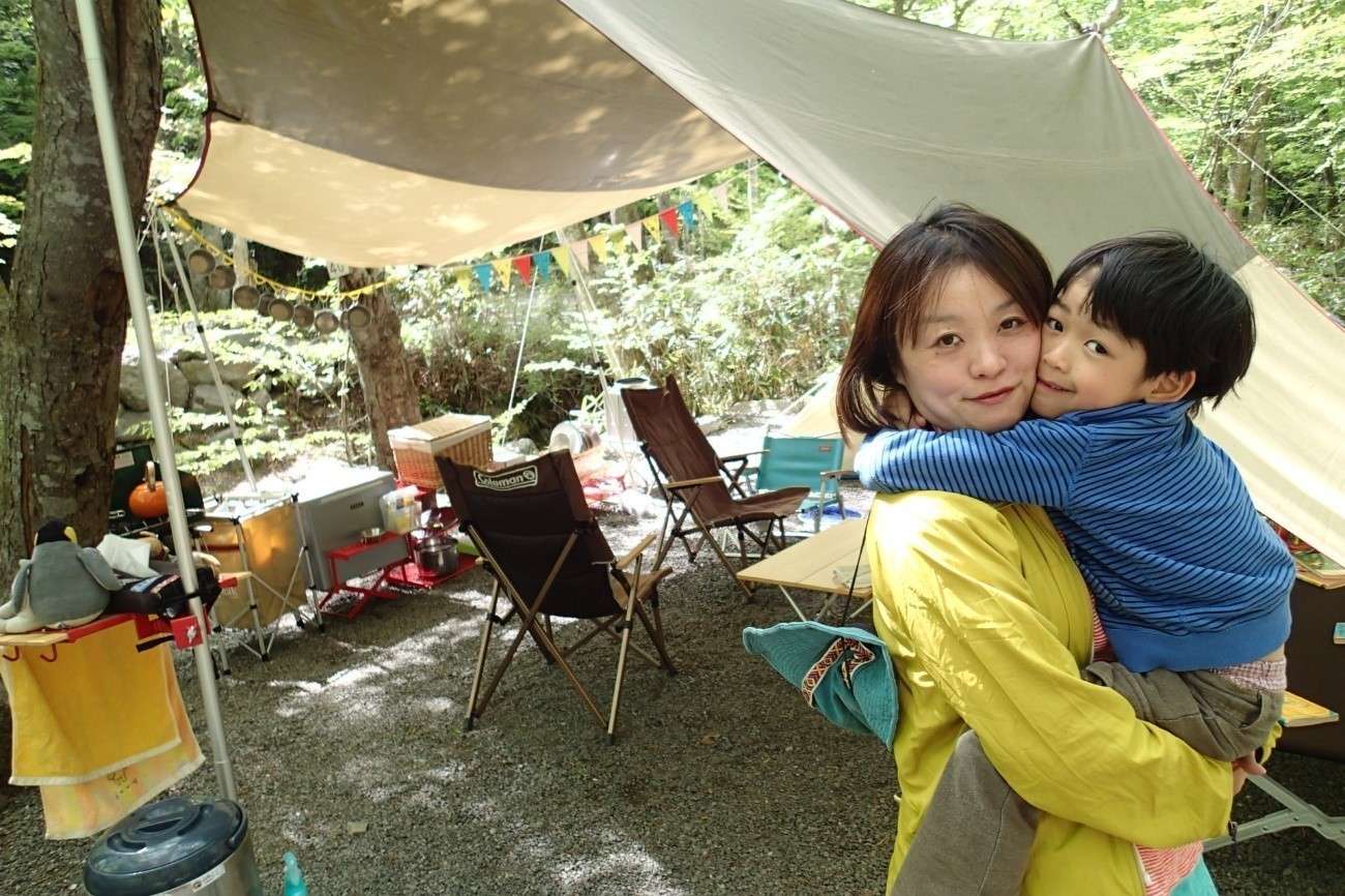 にしちゃんままのキャンプ写真