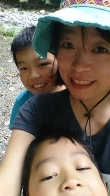 にしちゃんママと子供の写真