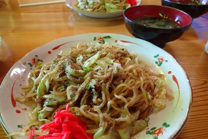 富士山にこにこ長屋の焼きそば