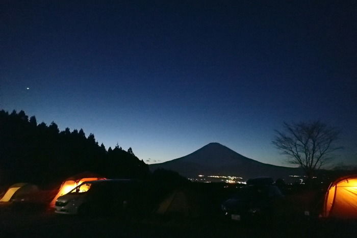 富士山 夜景 絶景 御殿場乙女森林公園第2キャンプ場に行ってきました キャンプ アウトドア情報メディアhinata