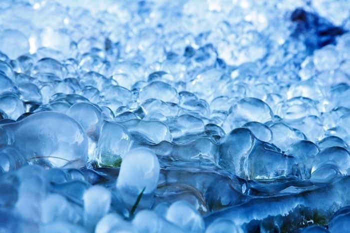 氷の写真