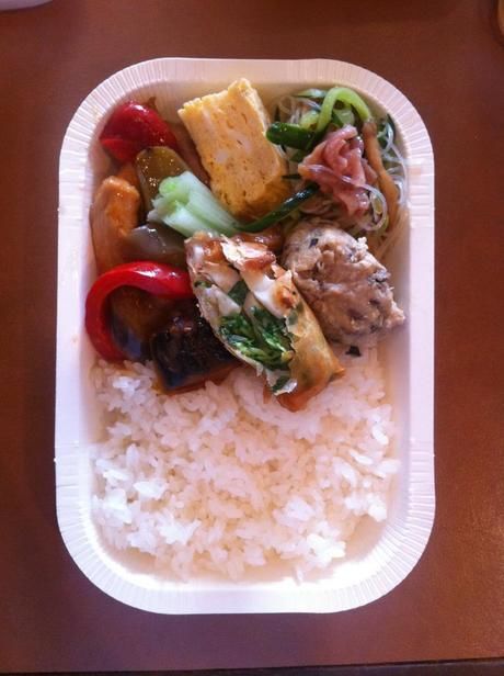 チオベンの野菜がたっぷり入った弁当
