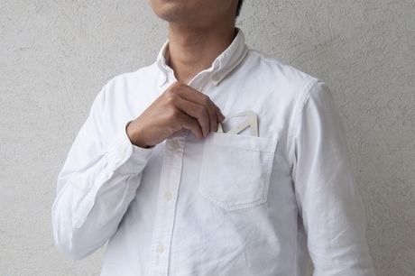 シャツのポケットにも入るTetra Drip