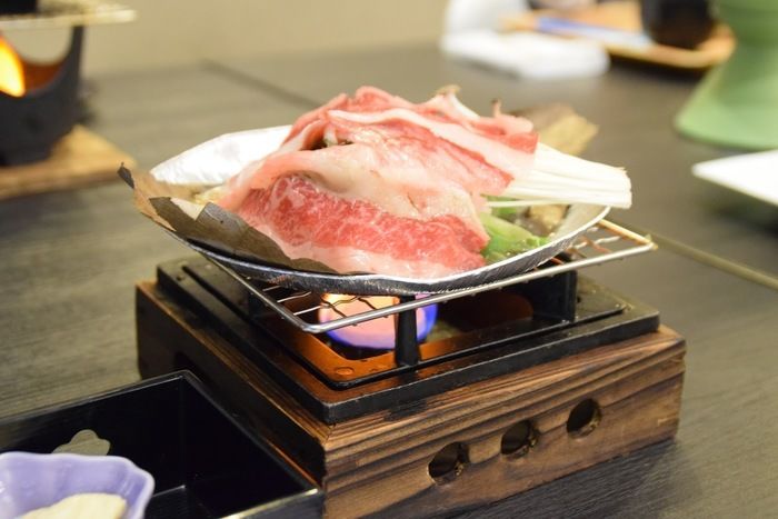 休暇村日光湯元の夕食