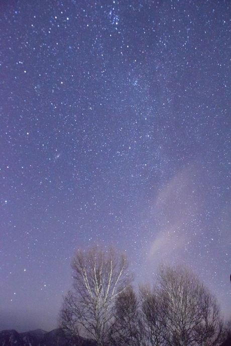 休暇村日光湯元の星空