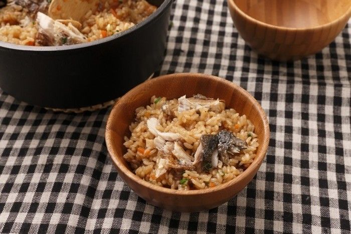 ル・クルーゼで作る炊き込みご飯