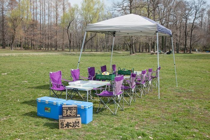 BBQparkのBBQスポット