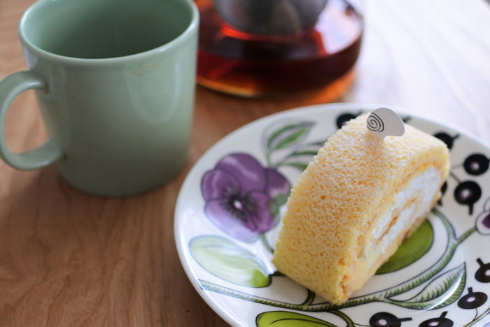 自由が丘ロールのロールケーキ
