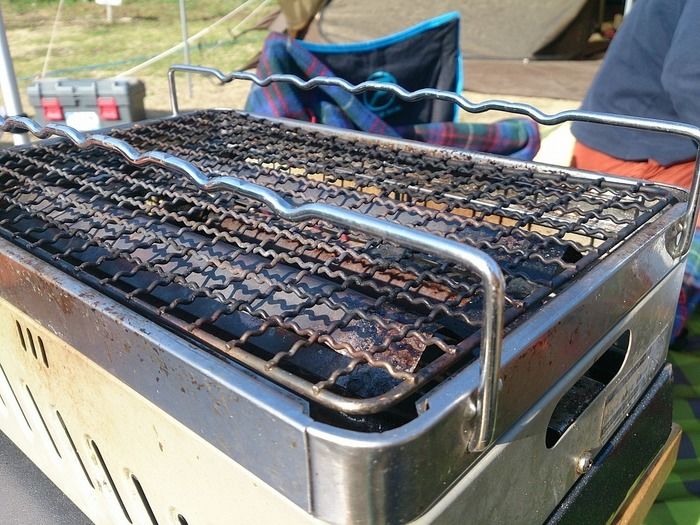 「炉ばた大将」の串焼きステー