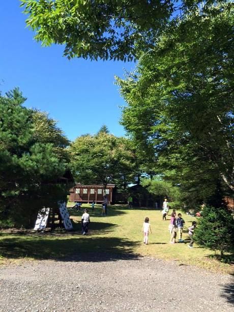 【群馬県】浅間高原くるみの森キャンプ場の広場