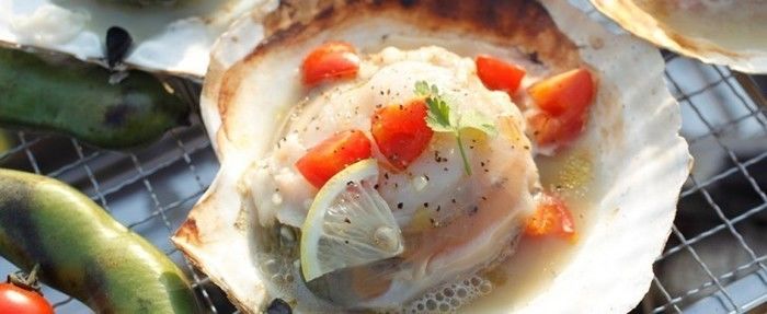 ホタテのイタリアングリル