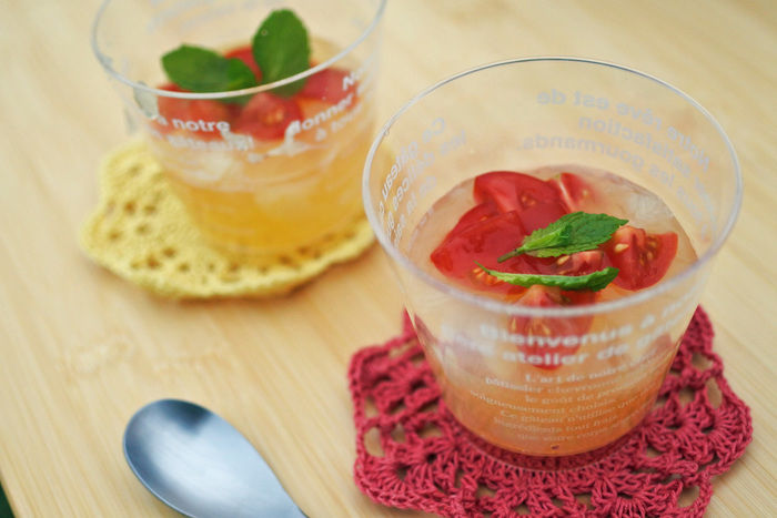 トマトを使った前菜
