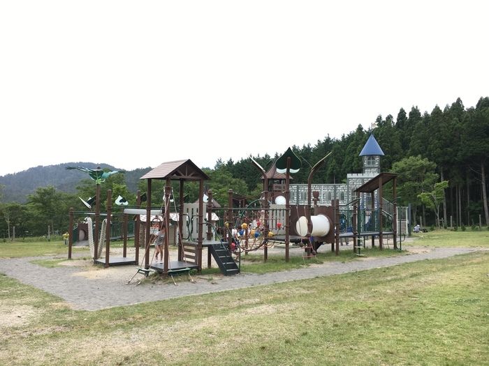 グリム冒険の森の大型遊具