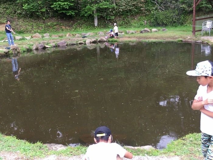 グリム冒険の森の釣り堀