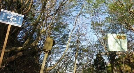 鎌ヶ岳と御在所岳との分岐点