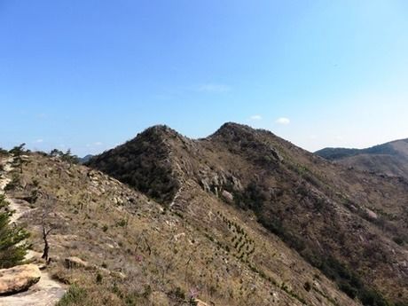 播磨アルプスの山頂
