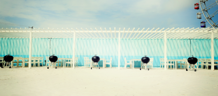 THE BEACH 77の様子