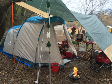 ARPENA FAMILY TENTの使用イメージ