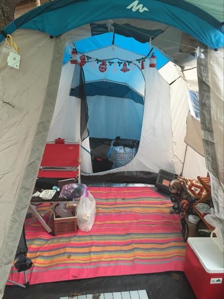 ARPENA FAMILY TENTの内部