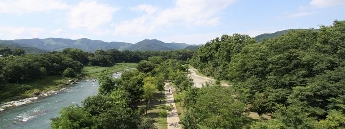 長瀞オートキャンプ場の全体観