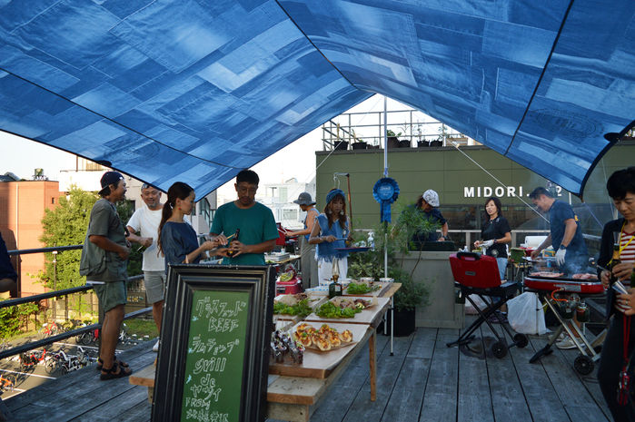 INDIGO LABEL DINERに集まる人々
