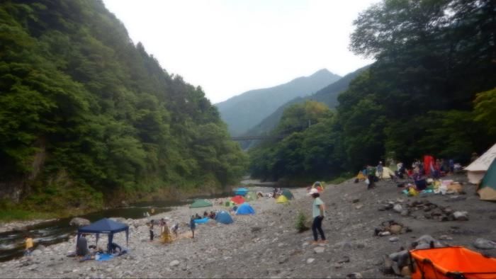 氷川キャンプ場のサイト