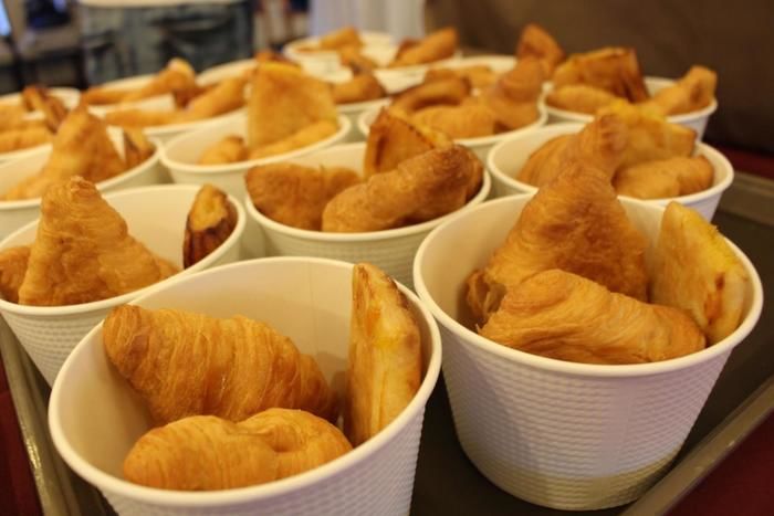 クルージング船の朝食