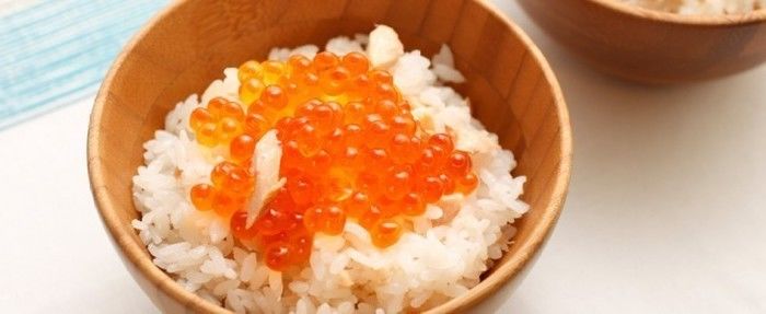 鮭といくらの炊き込みご飯