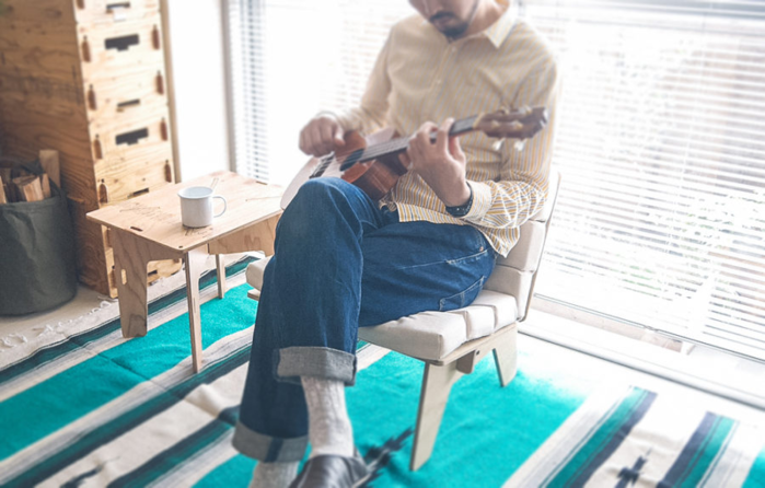 普段の家具として取り入れられたYOKAのアイテム