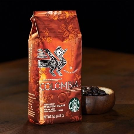 スターバックスのコーヒー豆、コロンビア