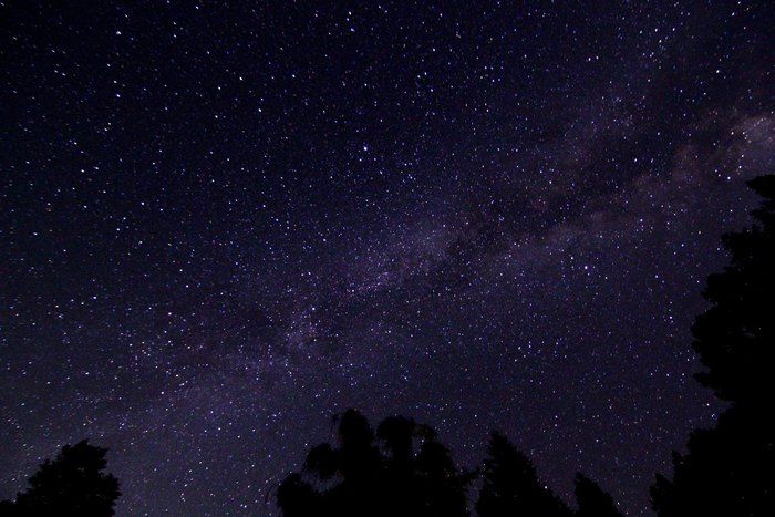 銀河もみじキャンプ場で見れる満天の星空