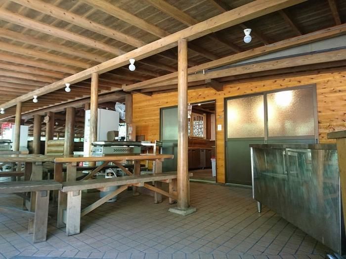 コテージ森林村の内部の様子