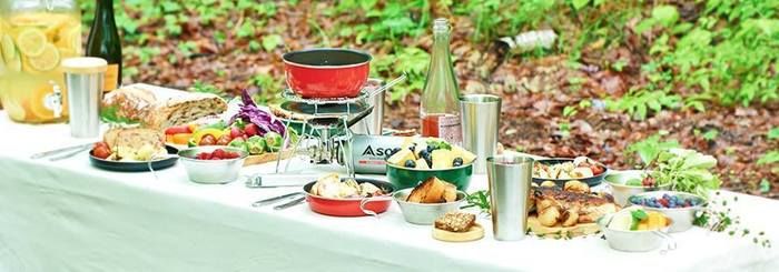 リッケの食器を使ったテーブルコーディネート